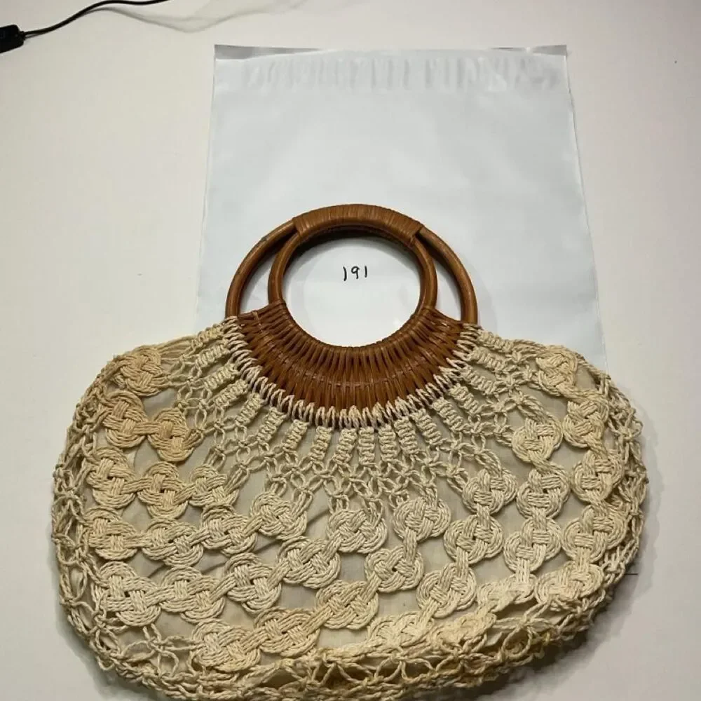 Unbranded Women's Tan and Cream Bag